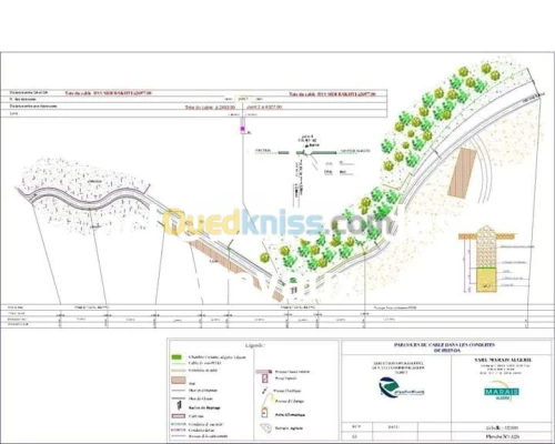 Création de plan de pose PEHD 