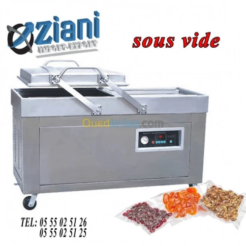 sous vide double cloche 400-500-600