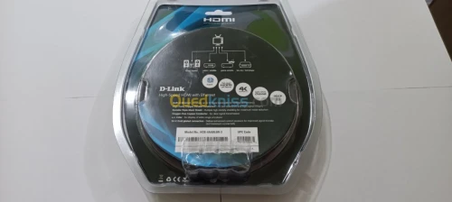 D-link HDMI 2.0 Type A Nylon Braided 3M