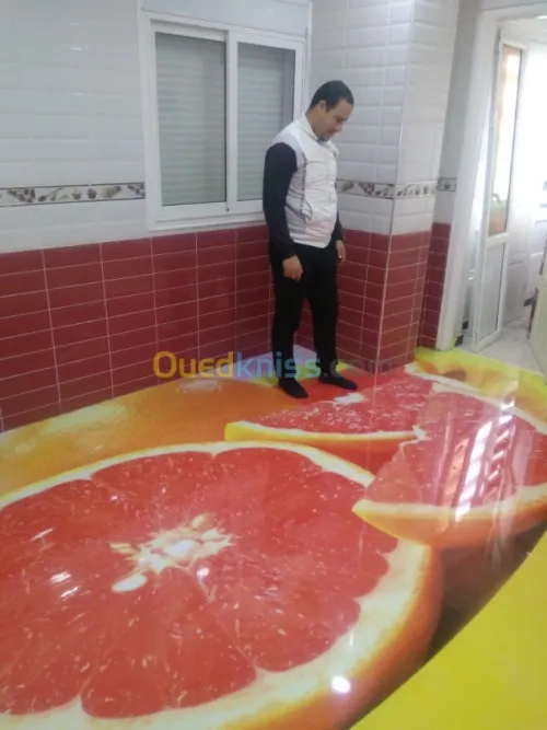 Époxy 3D décoratif