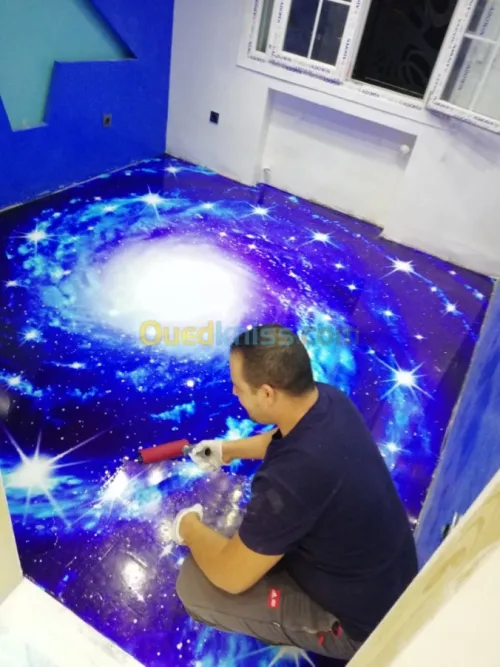 Époxy 3D décoratif