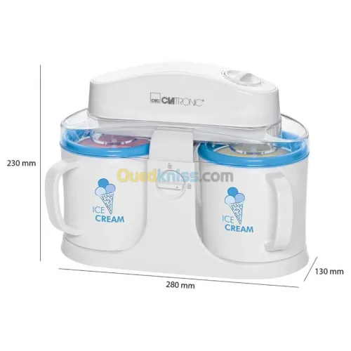Machine à Crème Glacée - Clatronic