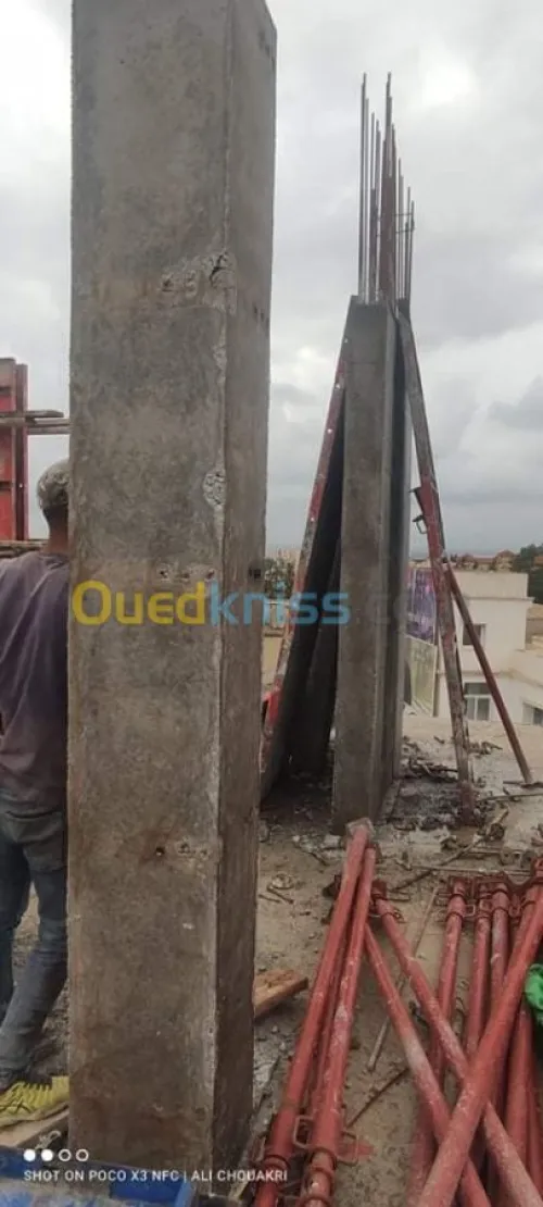 Construction de maisons et de piscines