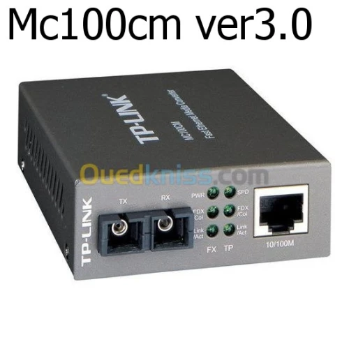 converteur Fibre/RJ45 et VDSL