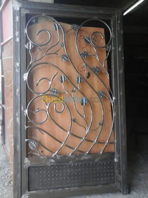 férronnier,charpente,rideau electrique