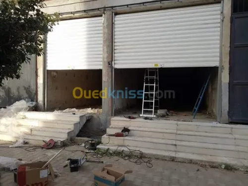 férronnier,charpente,rideau electrique