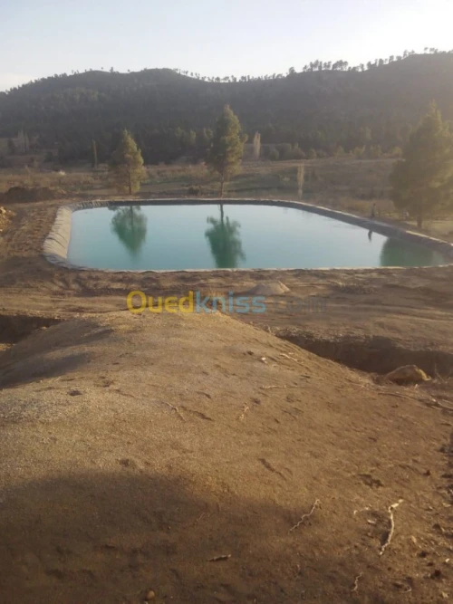 Pose et Soudure de Géomembrane