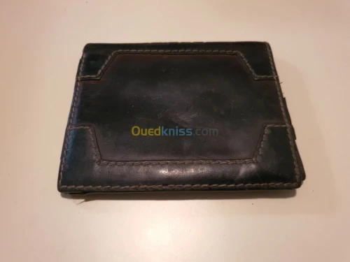 Portefeuille  Zippo en cuir maron  