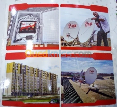 Installations collective de parabole