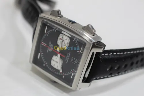 Montres homme TAG HEUER Monaco Noire 