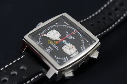 Montres homme TAG HEUER Monaco Noire 