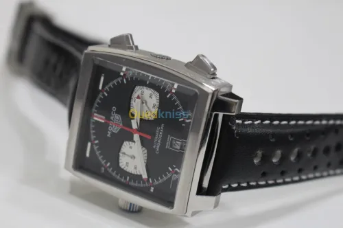 Montres homme TAG HEUER Monaco Noire 