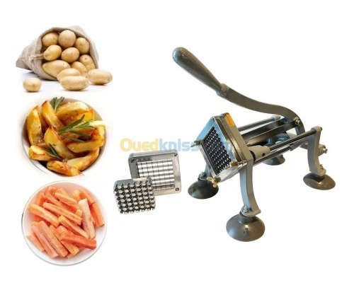 Coupe Frites Avec 3 Lames De Calibre Commercial