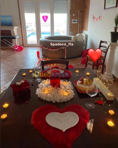 Location Jacuzzi /décoration 