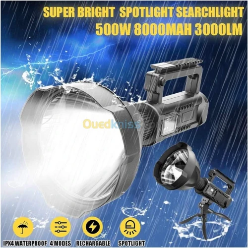 Lampe Torche Forte + Power Bank