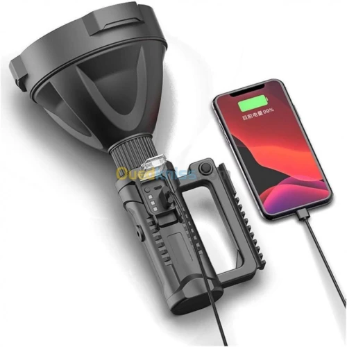 Lampe Torche Forte + Power Bank