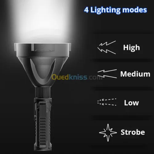 Lampe Torche Forte + Power Bank