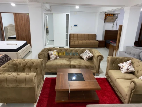 Salon et revêtement 