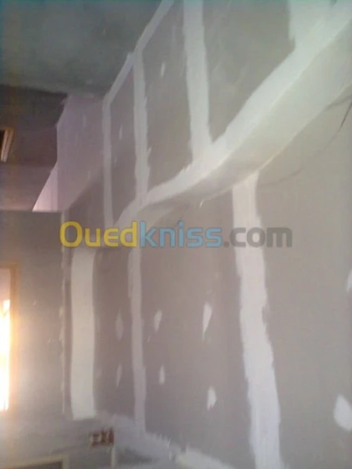 montage et decoration en ba13 ,ord,pvc