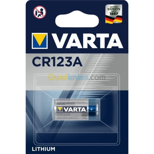 PILE VARTA CR LITHIUM 3V 12V