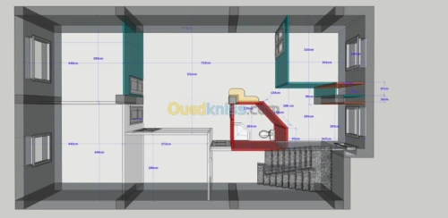 3D conception maquette تصميم مهندس
