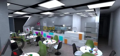 3D conception maquette تصميم مهندس