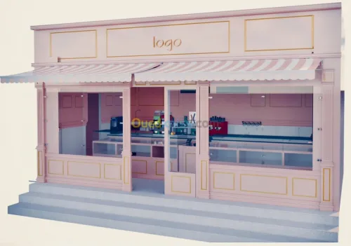 3D conception maquette تصميم مهندس