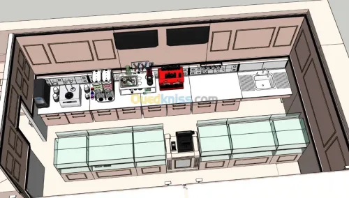 3D conception maquette تصميم مهندس