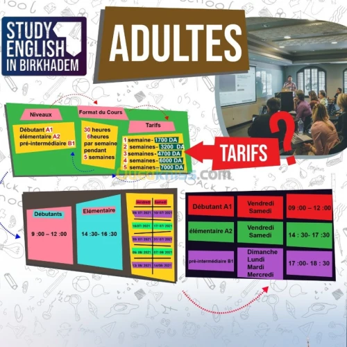 Study English in Birkhadem