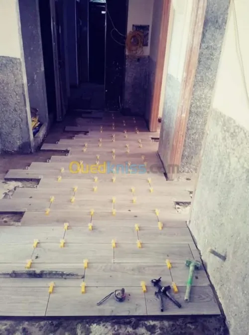 Travaux d'interieure 