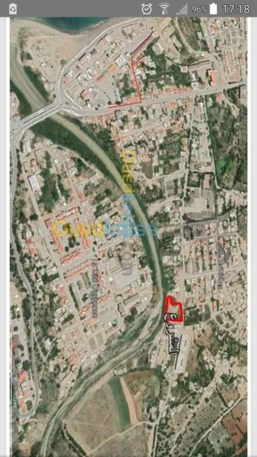 Vente Terrain Chlef Tenes