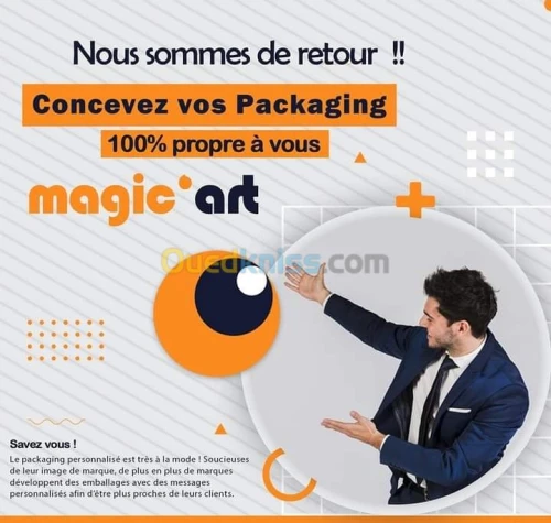 Création packaging Tizi-Ouzou