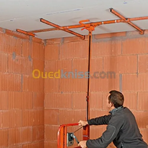 Montage aluminium et travaux plaque au