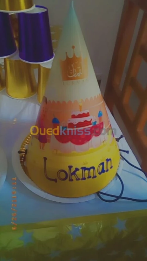 etiquette personnalisé