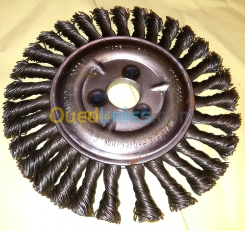 Brosse métallique  à Disque MADE in US