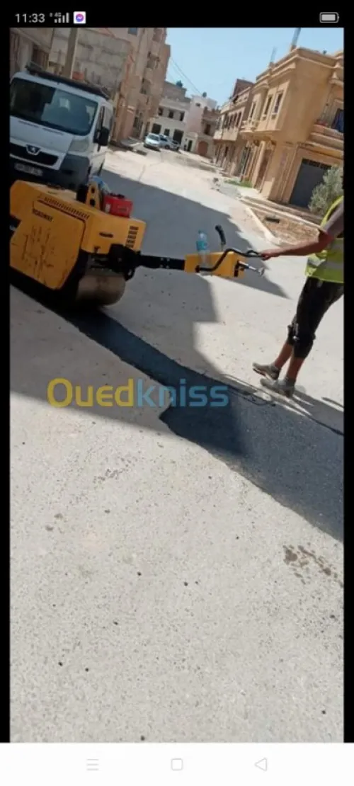 Travaux de bitume