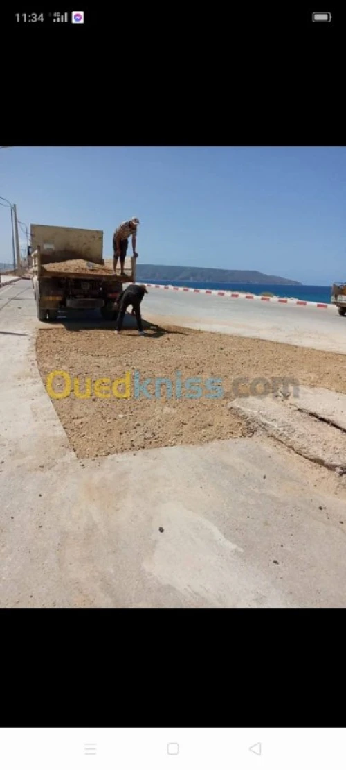 Travaux de bitume