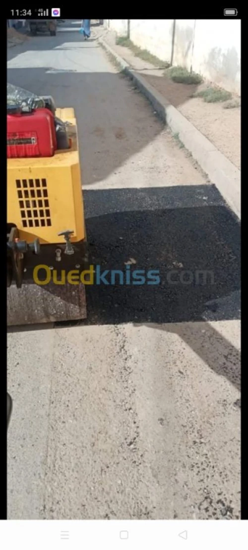 Travaux de bitume