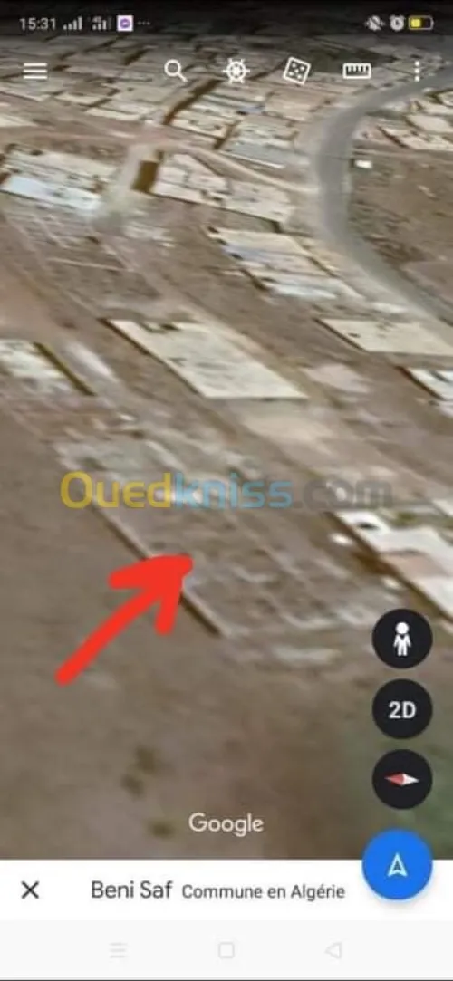 Vente Terrain Ain temouchent Oulhaca el gheraba