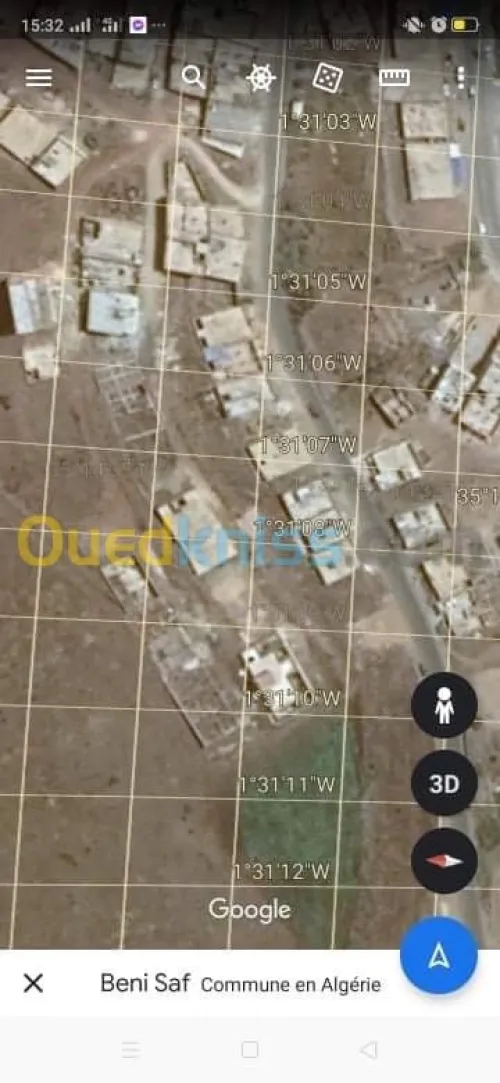 Vente Terrain Ain temouchent Oulhaca el gheraba