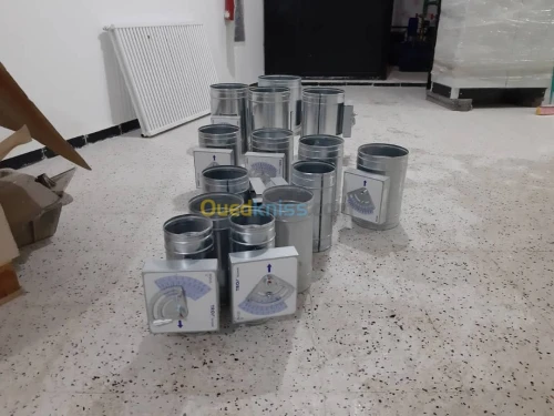 clapets de dosage d'air circulaire 