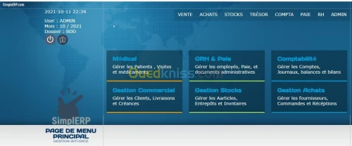 Logiciel de gestion Achat-Vent-Stock-Caisse