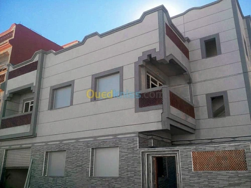 Peinture du facade en monocouche