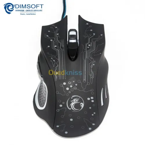 Souris iMICE X9 GAMING USB LED Optique