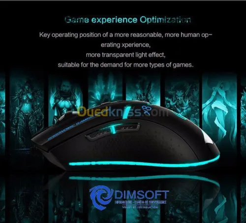 Souris Gaming IMICE X8 USB  