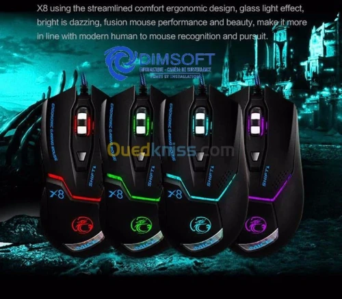Souris Gaming IMICE X8 USB  