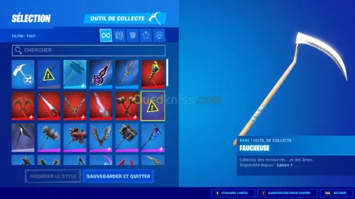 compte fortnite pc/xbox/switch