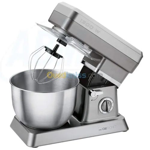 Robot Pétrin 6,3 Litre 1200 W _ Clatronic