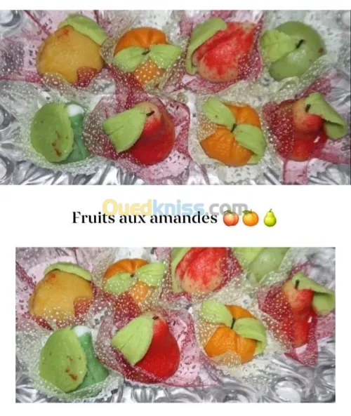Gâteau traditionnelle et sec sur comma