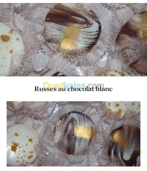 Gâteau traditionnelle et sec sur comma